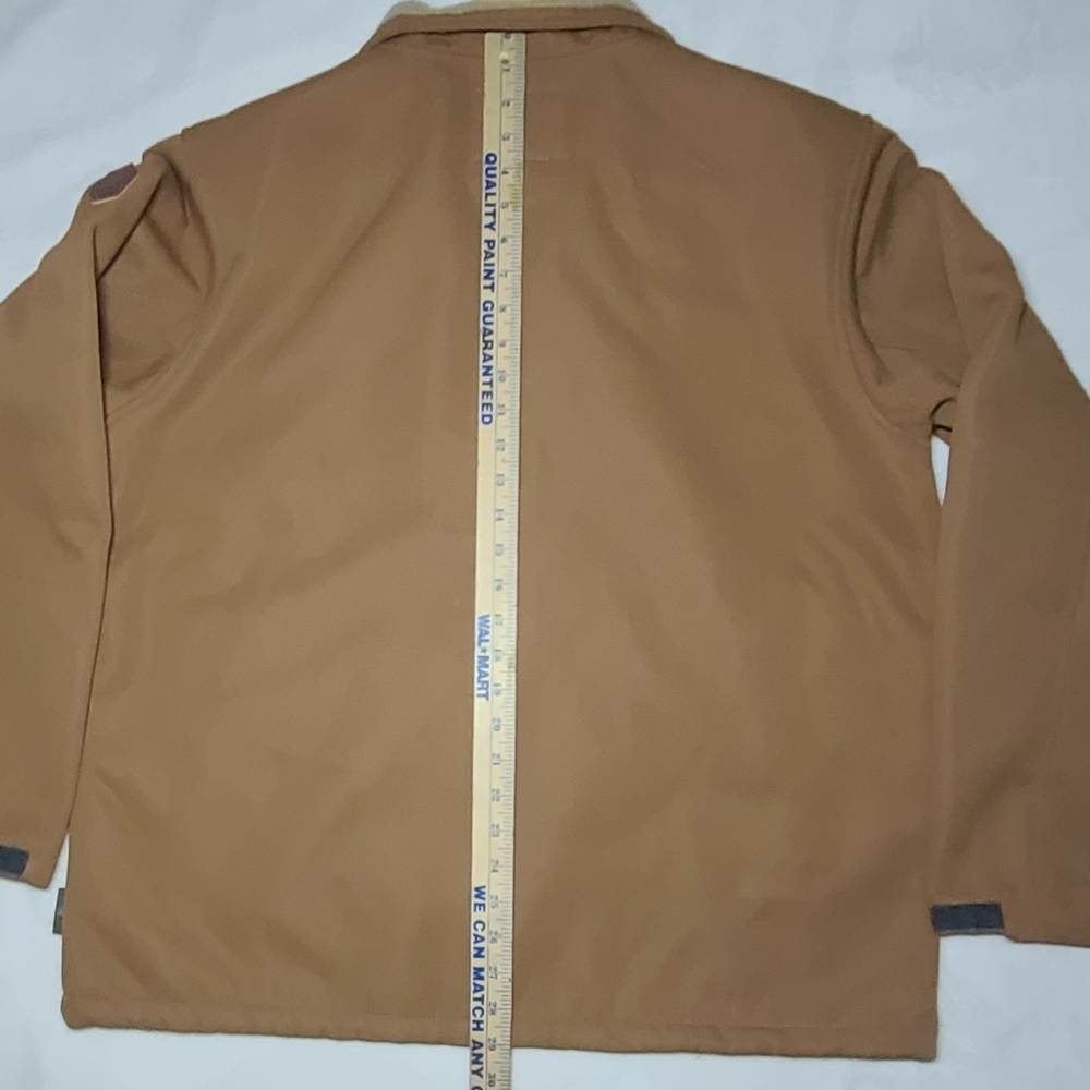 Free Country Wind River Burly Canvas Softshell Jacket with Stand-Up Collar - Picture 5 of 8